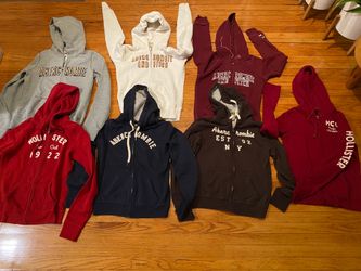 Abercrombie and Hollister Hoodies