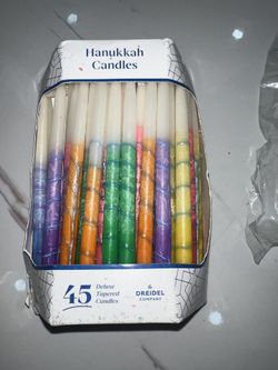 45 Pc Hanukkah Candle 