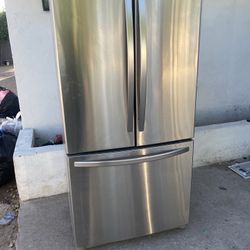 Kenmore, 33 three doors stainless steel fridge
