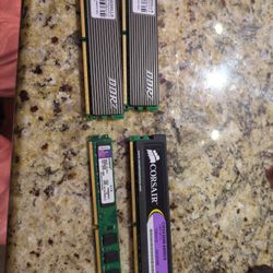 Ddr2 Memory 800mhz 4 X 2 Gig Sticks