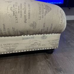 French themed Ottoman 