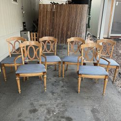 Vendo 6 Sillas 🪑 Ventages Recién Tapizadas