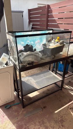 50 gallon fish tank with stand