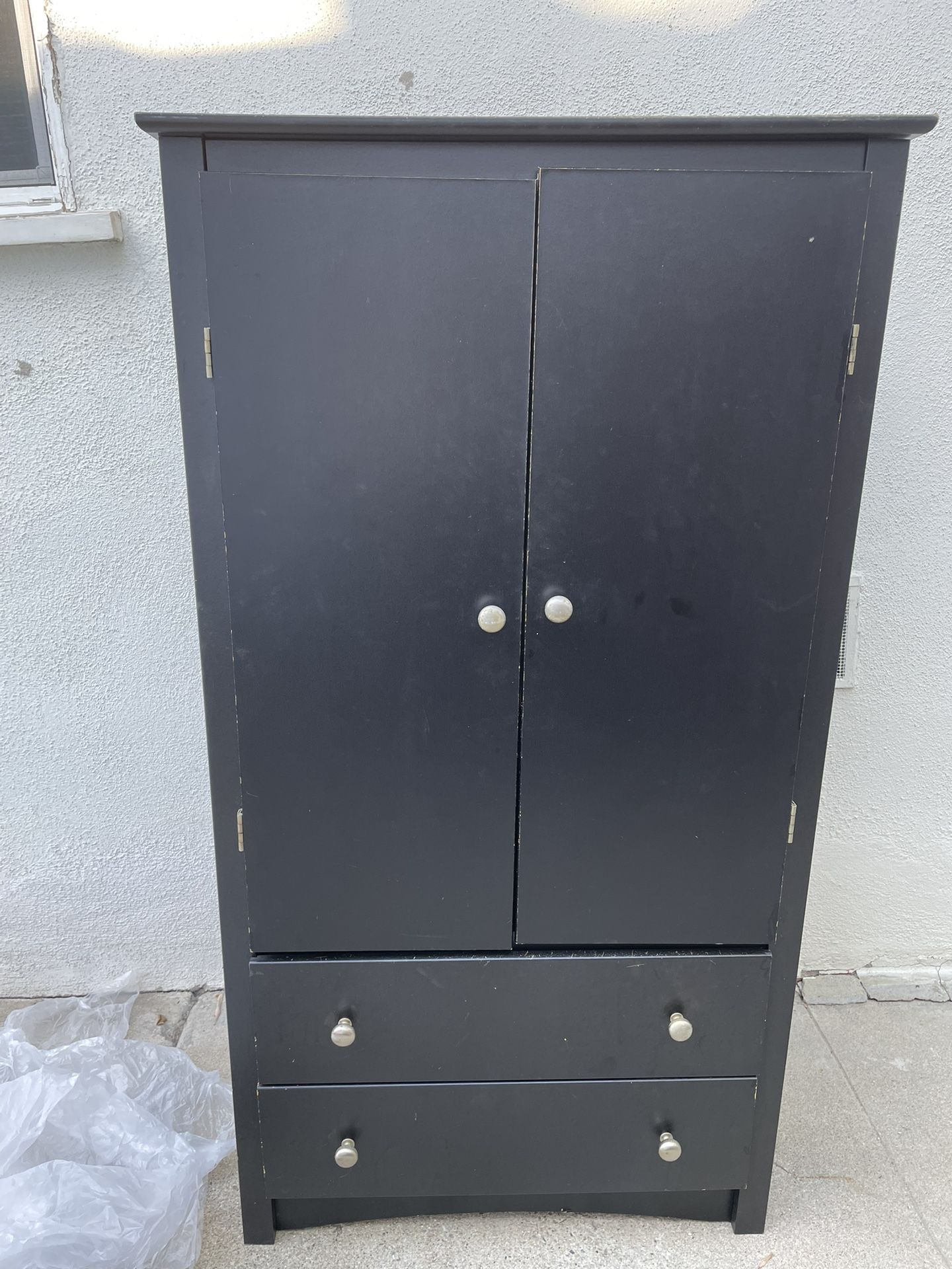 Medium Size Armoire Cabinet & Drawers