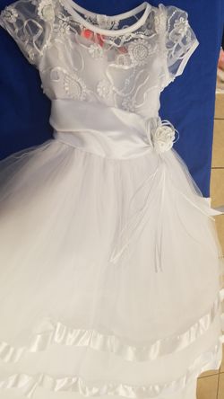 White dress size8 we have various sizes