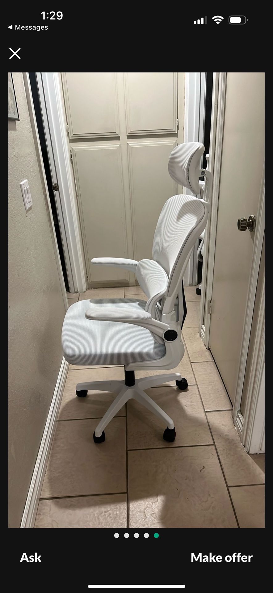 White Office Chair