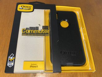 OtterBox Commuter Dual-Layer Protection Case for iPhone X - Black