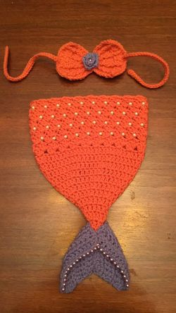 Crochet Mermaid Tail Costume
