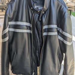 Men's Leather Motorcycle Jacket