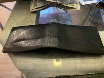 Leather wallets and card holders