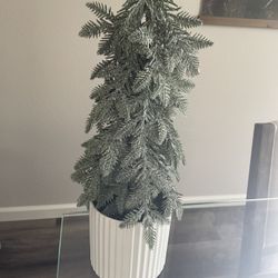 Decorative Potted Christmas Tree 
