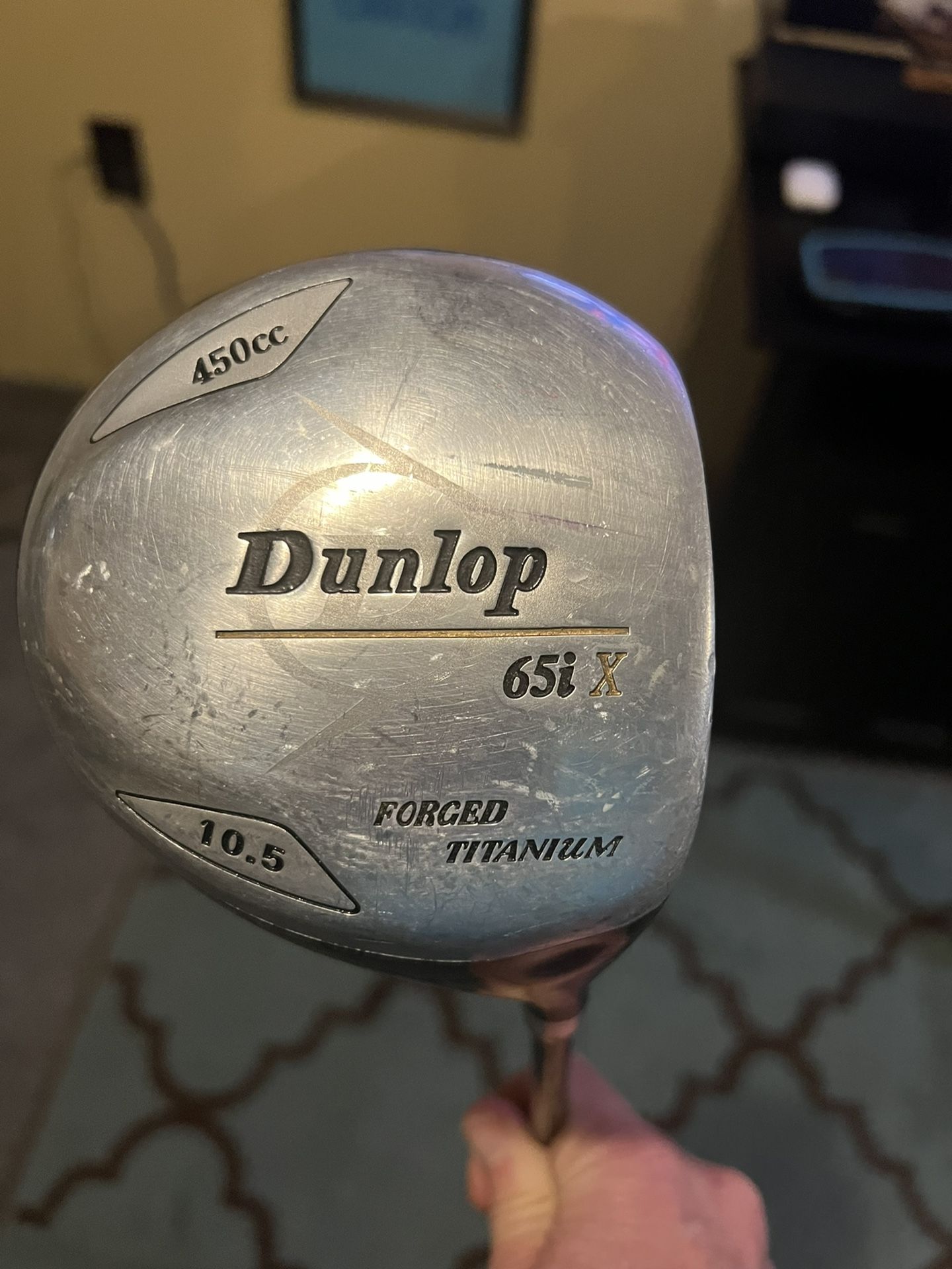 Dunlop Golf Club Driver Titanium Face 65i Right Handed