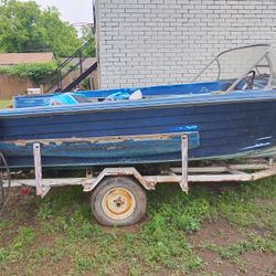 Boat And Trailer