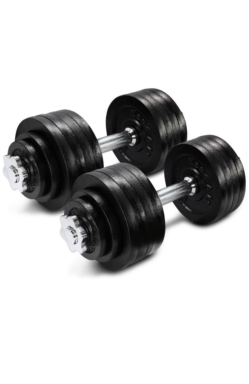 Yes4all Adjustable Dumbbells - 105 Lb Dumbbell Weights (pair)
