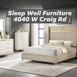 ✨️4pc Queen, King Bedroom ✨️ Furniture Sectionals, Dining Avail 