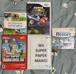 Nintendo Wii Games Games Mario Sports Galaxy