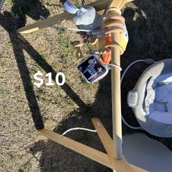wooden baby play gym