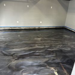Epoxy Metallic Floor