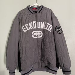 Vintage Y2K Ecko Unltd. Varsity Bomber Jacket