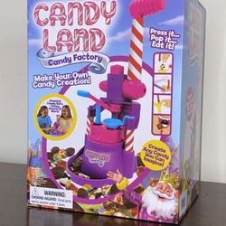 Candy Land Candy Factory toy that makes treats from ingredients at home - BRAND NEW, UNOPENED BOX