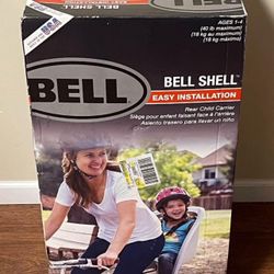 Bell Sports Shell Rear Child Carrier Bicycle Seat