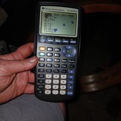 Texas instrument caculater