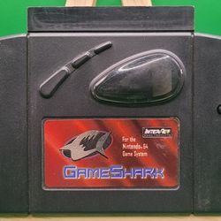 InterAct Game Shark 2.1 Nintendo 64 N64 Code Game Enhancer Gameshark Authentic! Tested
