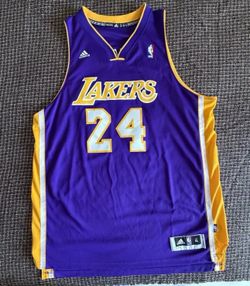 Kobe Bryant XL 2010 Adidas Lakers Away Jersey