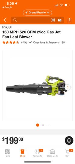 Ryobi Blower