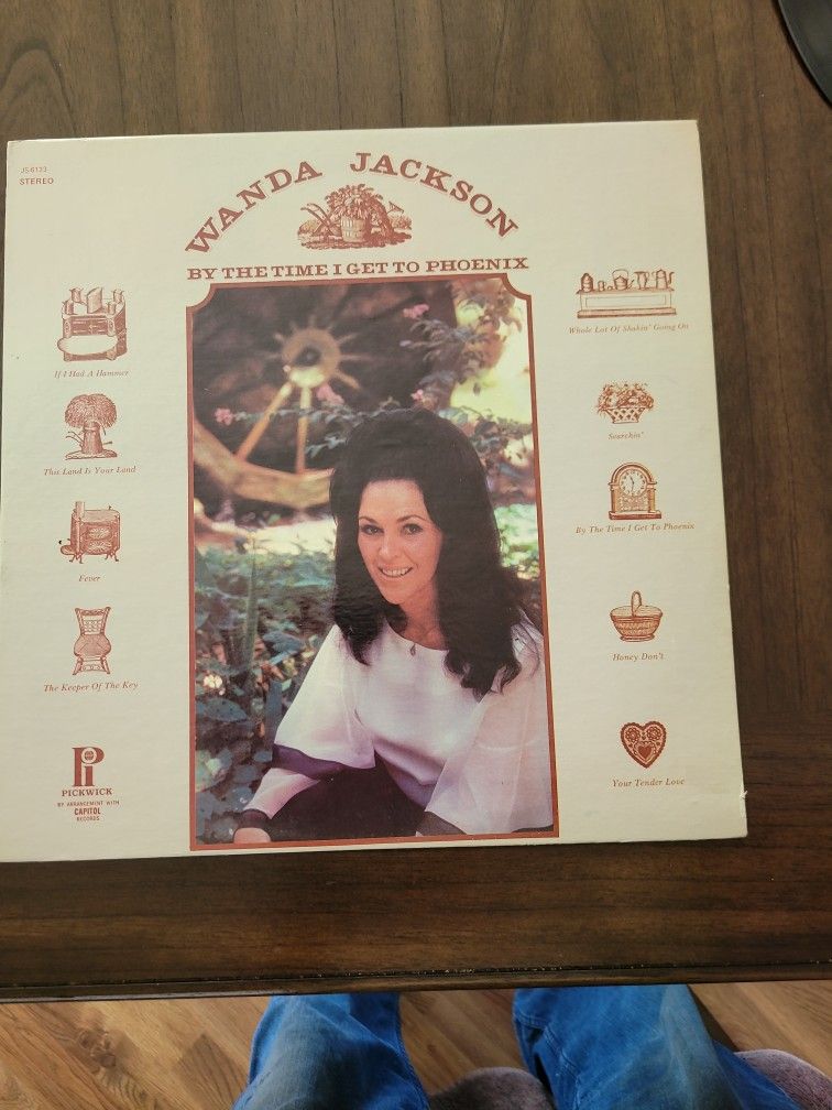 Record  Js-6123 Stereo Wanda Jackson 