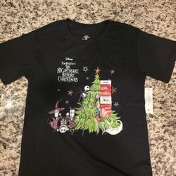 Tim Burton's Nightmare Before Christmas Girls T- Shirt