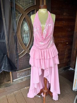 Pink dress brand new size Large