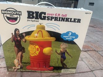 Big sprinkler Fire Hydrant