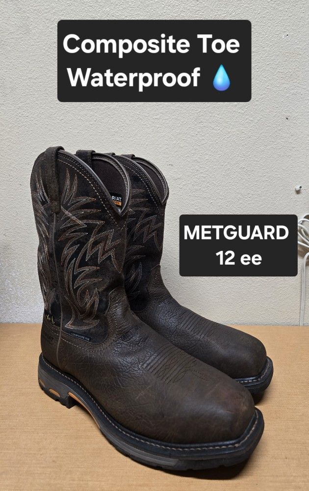 Ariat Work Boot Size 12 ee COMPOSITE TOE