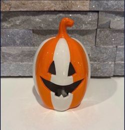 Target bullseye light up pumpkin