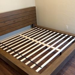 Bed Frame - King - Nightstand Optional