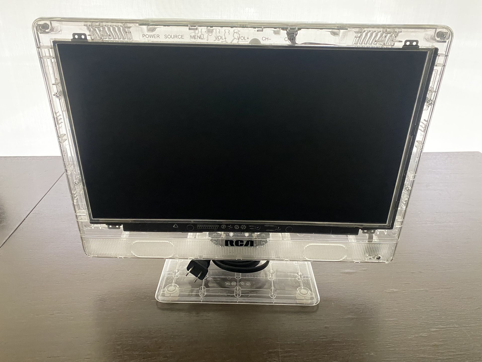 RCA Clear Prison Jail Inmate TV J13SE821 13 Inch No Speakers Tested Works