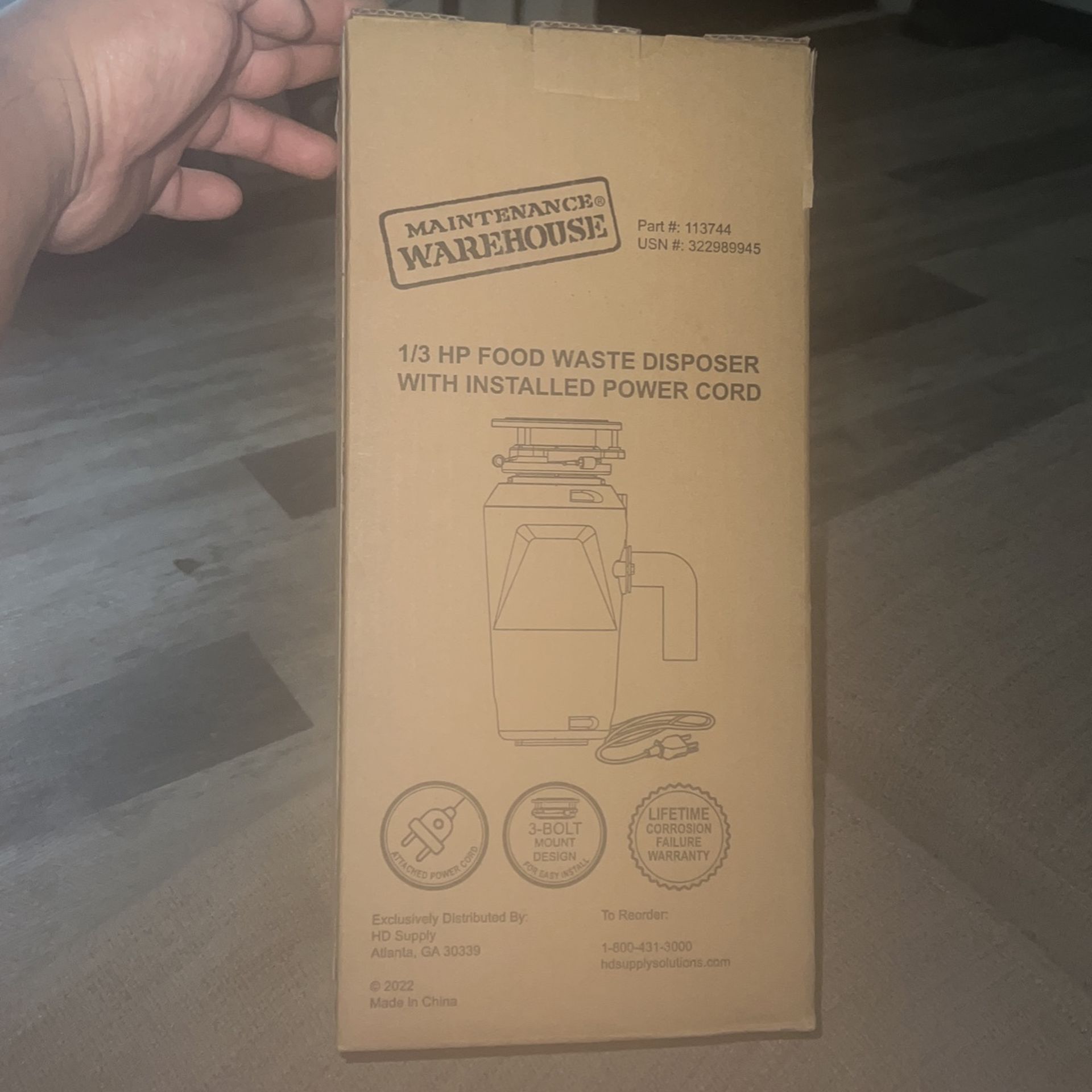 Garbage Disposal Molino