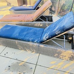 Patio Chaise Lounge Chair