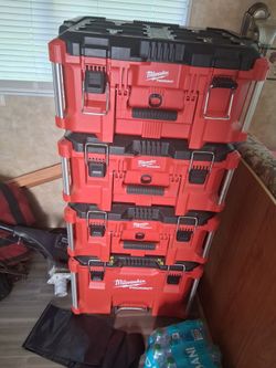 Milwaukee tools & pack out box