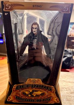 WWE Defining Moments Sting Action Figure