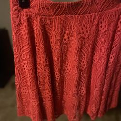 Lace Skirt New Fits Up To Xl
