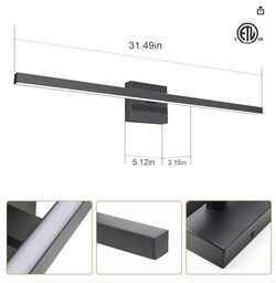 VOLISUN Modern Bathroom Vanity Light 31.5 inch, 18W Dimmable 5CCT Led Light