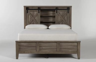 HASKELL QN HEADBOARD PANEL BED