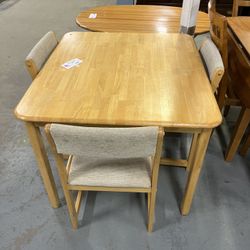 Square Table and 3 Chairs (in Store)