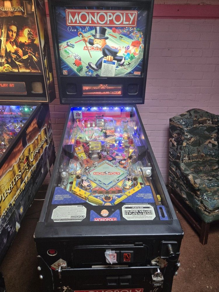 Stern Monopoly Pinball 