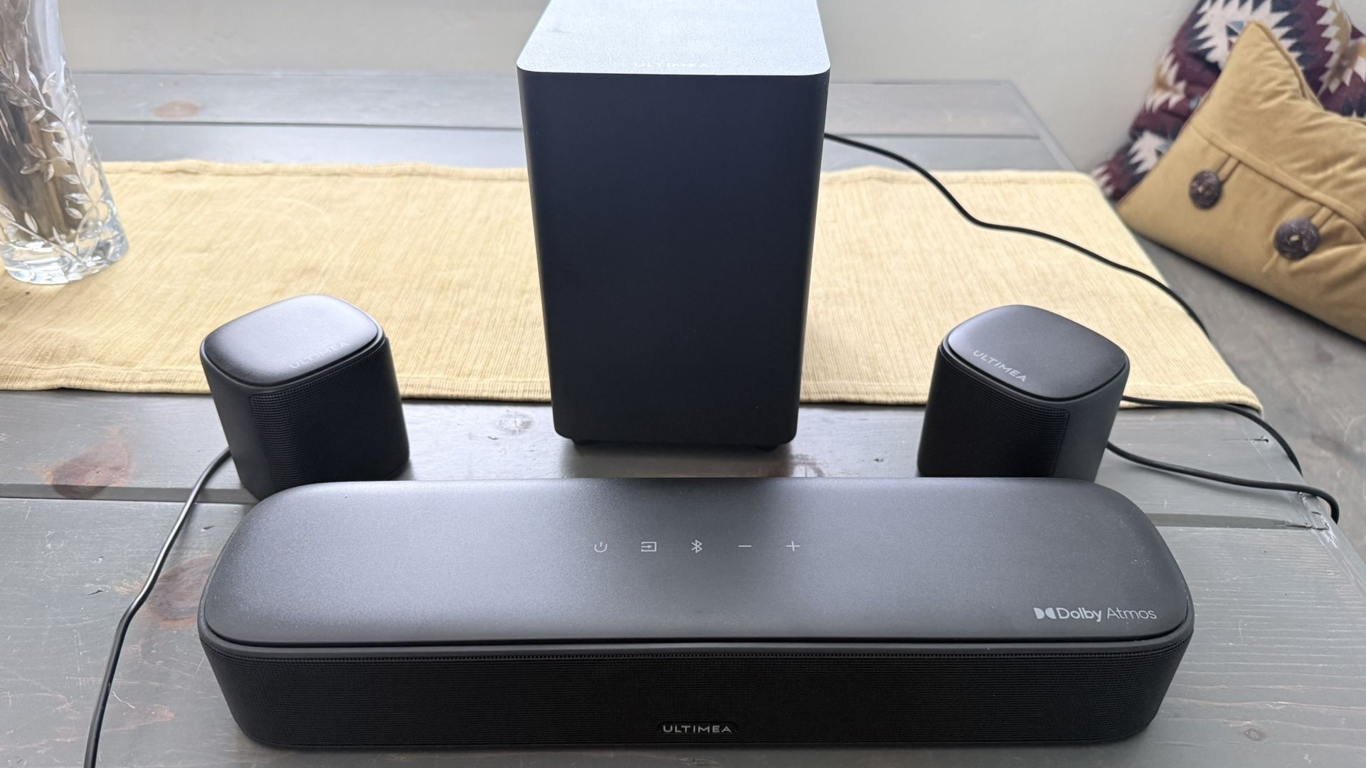ULTIMEA 5.1ch Sound Bar with Dolby Atmos, Surround Sound System for TV