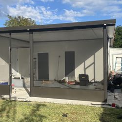 Techos De Aluminio Con Screen 