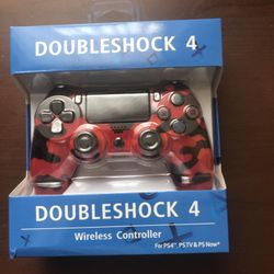 Brand New Red Camo PS4 Controller 