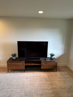 Crate and Barrel TV stand media console